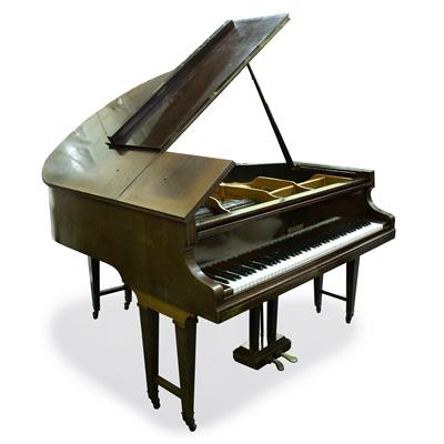 Lot 275 - A BOUDOIR GRAND PIANO