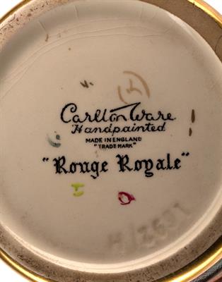 Lot 342 - Carltonware Rouge Royale