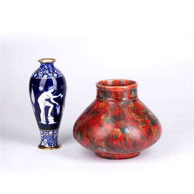 Lot 354 - Royal Doulton Morrison ware vase