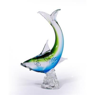 Lot 405 - Attributed to Murano glass