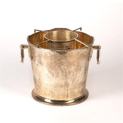 Lot 432 - Art Deco silver champagne cooler