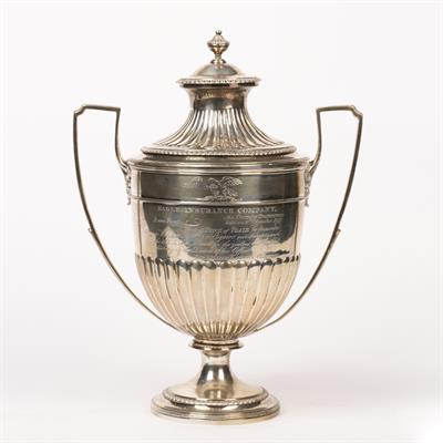 Lot 440 - Large silver 'Beetham' trophy cup