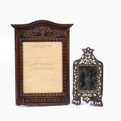 Lot 81 - A WORLD WAR II CERTIFICATE to Daisy Caisley from the Office of the Military Attache Embassy of the