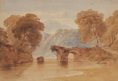 Lot 162 - CIRCLE OF ANTHONY VAN DYKE COPLEY FIELDING (1787-1855)