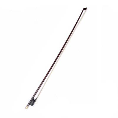 Lot 234 - AN ANTIQUE VIOLIN BOW with ivory adjusting screw