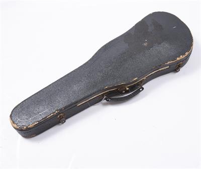 Lot 236 - A GERMAN HALF SIZE VIOLIN with printed label inscribed 'Neuner & Hornsteiner Mittenwald (Baiern)