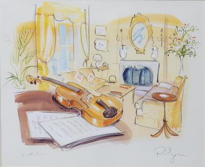 Lot 243 - PHIL JOHNS (20TH CENTURY)