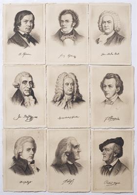 Lot 247 - A COLLECTION OF NINE EARLY 20TH CENTURY ETCHINGS