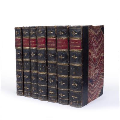 Lot 664 - MEDICAL-CHIRURGICAL SOCIETY. Transactions. 7 vols. Longmans et al. London 1872/1876. Ex lib.