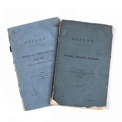 Lot 678 - Report from the Select Committee on Medical Education with Minutes of Evidence. House of Commons