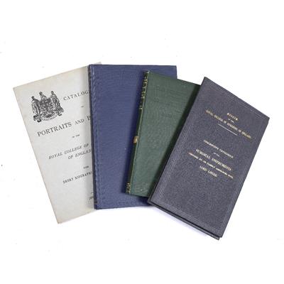 Lot 680 - AN ECLECTIC GROUP OF MEDICAL RELATED TITLES TO INCLUDE:-  Catalogue of Surgical Instruments designed