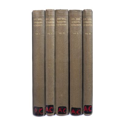 Lot 695 - THE ROYAL COLLEGE OF SURGEONS IN LONDON: Descriptive and Illustrated Catalogue of the Physiological