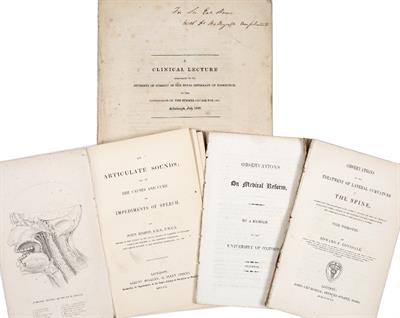 Lot 703 - A SMALL GROUP OF MEDICAL PAMPHLETS