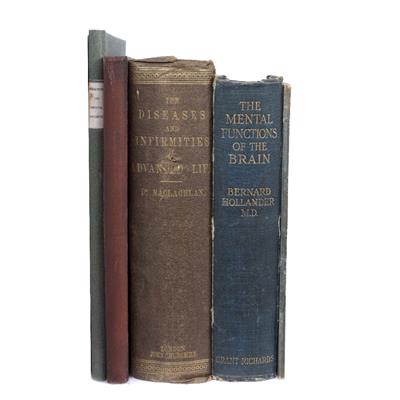Lot 705 - FIVE TITLES RELATING TO THE TREATMENT OF MENTAL HEALTH IN THE 19TH CENTURY