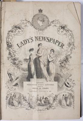 Lot 791 - The Lady's Newspaper. January to June 1847. Published by Robert Palmer