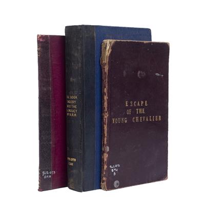 Lot 830 - A Genuine and True Journal of the Most Miraculous Escape of the Young Chevalier from the Battle of