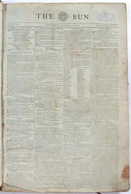 Lot 835 - The Sun Newspaper