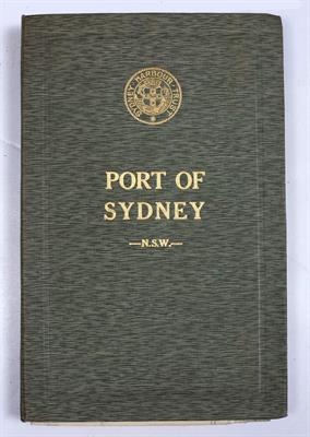Lot 859 - THE PORT OF SYDNEY N.S.W. Official Handbook published by the Sydney Harbour Trust Commissioners 1924