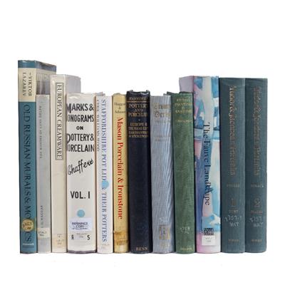 Lot 887 - ART & CERAMIC REFERENCE:- An extensive collection of approximately 70 titles relating to the study