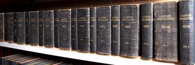 Lot 905 - LLOYDS REGISTER OF SHIPPING: 1844-1985. With omissions. Variously bound and in mixed used condition.