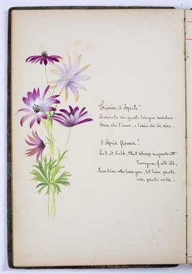 Lot 918 - A LATE 19TH CENTURY ITALIAN STRONELLI MONTHLY DAY BOOK