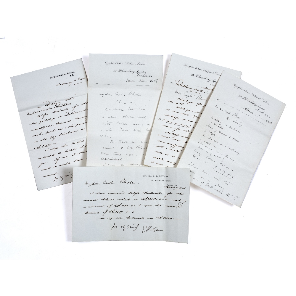 Lot 931 - SIR EDWIN LANDSEER LUTYENS (1869-1944)