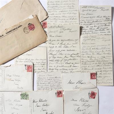 Lot 932 - BAKER' RHODES CORRESPONDENCE