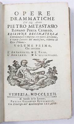 Lot 308 - METASTASIO