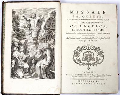 Lot 315 - JOSEPHI-DOMINICI DE CHEYLUS. EPISCOPI BAJOCENSIS (Bishop of Bayeux