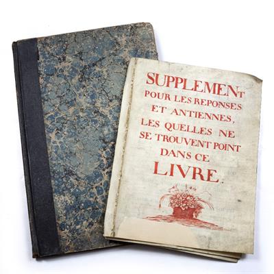 Lot 352 - AN 18TH CENTURY FOLIO 'Dissertation Upon Epitaphs'