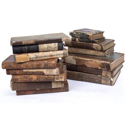 Lot 411 - A GROUP OF FIFTEEN 19TH CENTURY TITLES