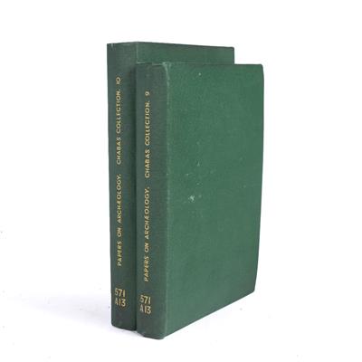 Lot 446 - A COLLECTION OF PUBLISHED PAPERS on Archaeology from the Library of F Chabas. French and Italian.