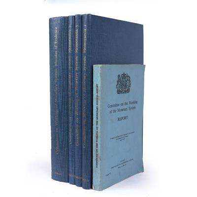 Lot 493 - ECONOMICS: 'Committee on the Working of The Monetary System'. Report. 5 vols. H.M. Stationery Office