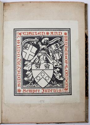 Lot 507 - A 16TH CENTURY EDITION OF NOVUM TESTAMENTUM. Small format (178 x 132mm). End paper with full page