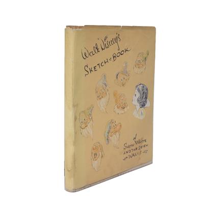 Lot 617 - WALT DISNEY'S SKETCH BOOK OF SNOW WHITE AND THE SEVEN DWARFS. Collins