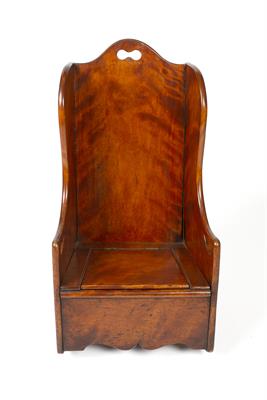 Lot 29 - Fruitwood lambing chair