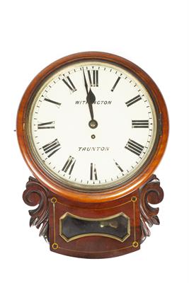 Lot 47 - Drop dial wall clock