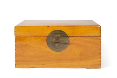 Lot 58 - Camphor rectangular trunk