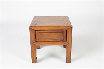 Lot 60 - Elm square small table