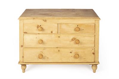 Lot 76 - Pine chest of drawers