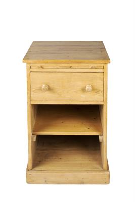 Lot 83 - Pine side cupboard