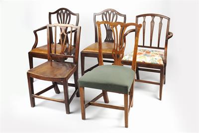 Lot 93 - Group of chairs