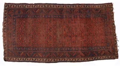 Lot 114 - Caucasian red ground rug