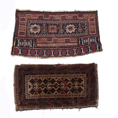 Lot 120 - Two tribal bag faces