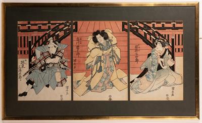Lot 127 - Collection of Japanese woodblock prints