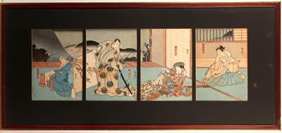 Lot 127 - Collection of Japanese woodblock prints