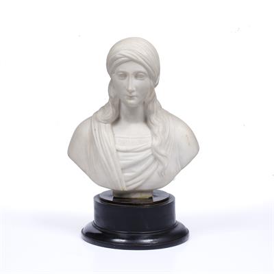 Lot 193 - Alabaster bust