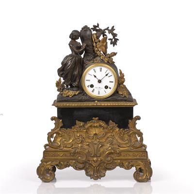 Lot 204 - Henry Marc of Paris mantel clock