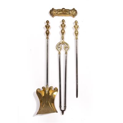 Lot 211 - Set of fire irons