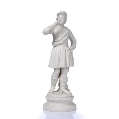 Lot 226 - Parian ware figure group